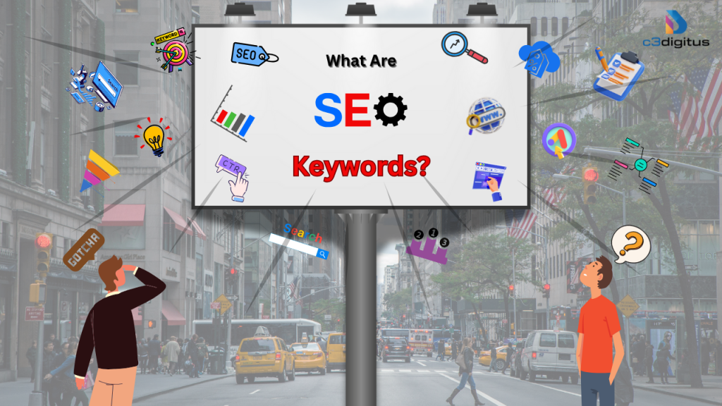 What are SEO keywords?